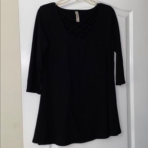 Black Tunic Top